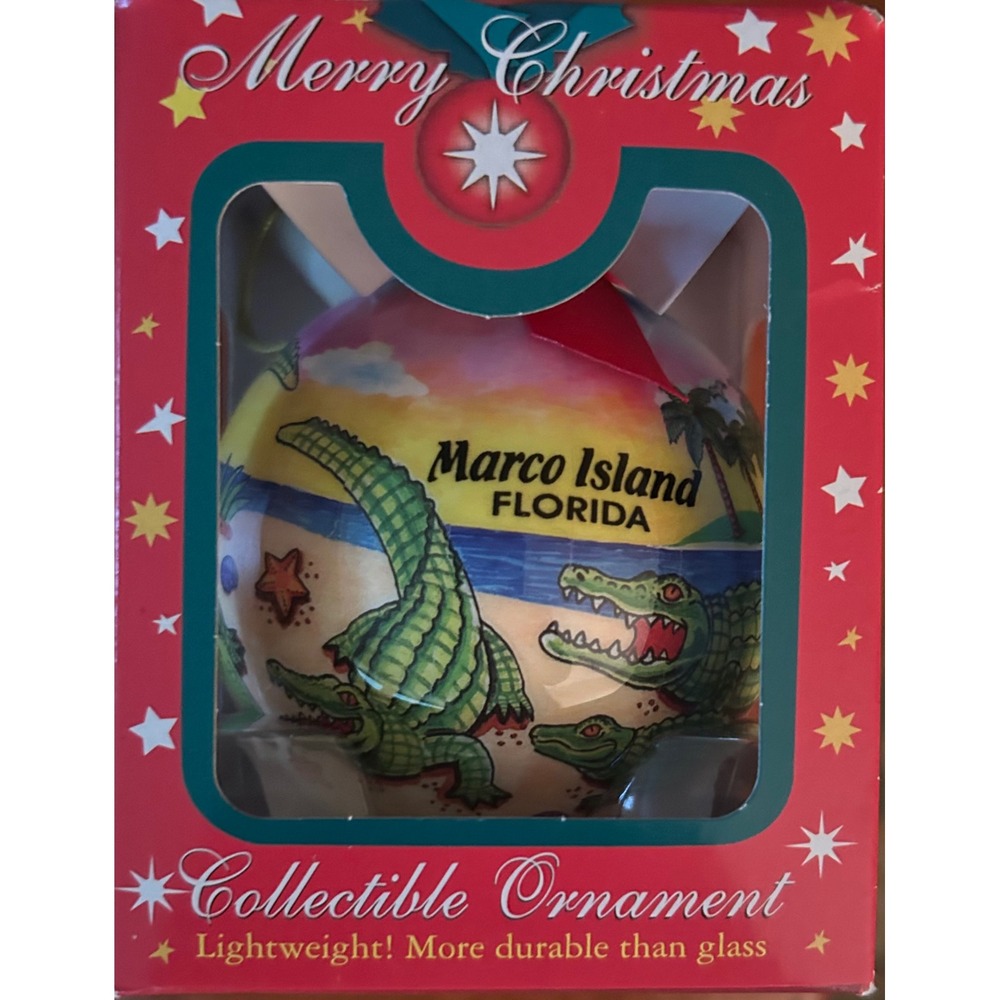 NIB‎ Marco Island, Florida Christmas Ornament